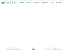 Tablet Screenshot of mycsainc.com
